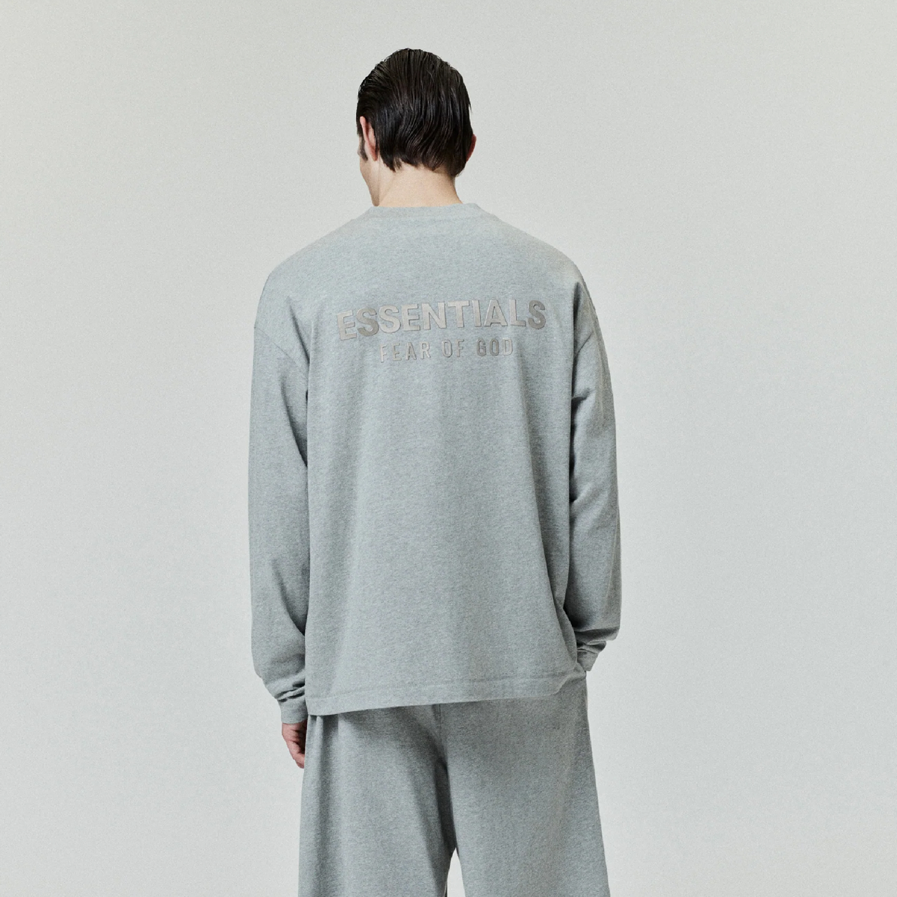 Essentials25新品印花长袖T恤