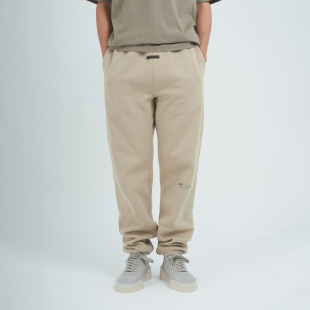 Essentials God 25春夏 LOGO烫标印花束口休闲裤 Fear 长裤