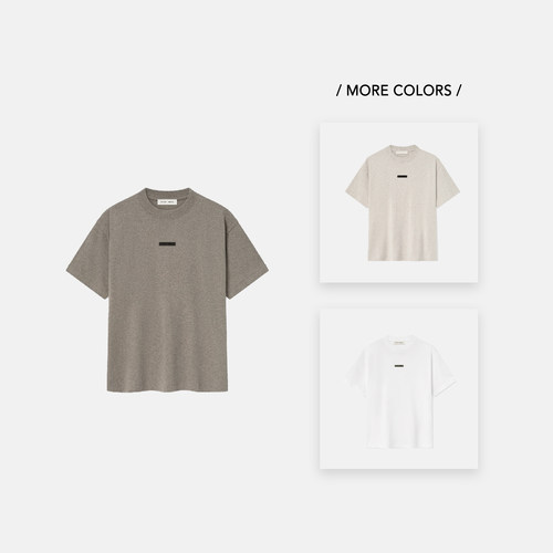 Essentials25Drop1字母印花短袖