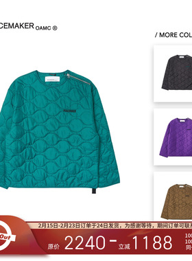 PEACEMAKER OAMC® 25FW 军事风时装肩袖拉链设计夹克外套