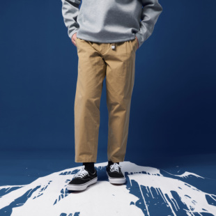 长裤 休闲裤 日系腰带双褶锥形机能设计感日系简约百搭个性 KOLOR