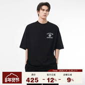 Essentials 24FALL HOLIDAY FOG 百搭撞色弧形小LOGO印花短袖 T恤