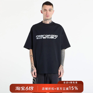 正品Fear of God Essentials 26SS 复古百搭logo印花短袖