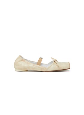 【正品现货】MM6 Maison Margiela/马吉拉 26SS 方头芭蕾平底鞋