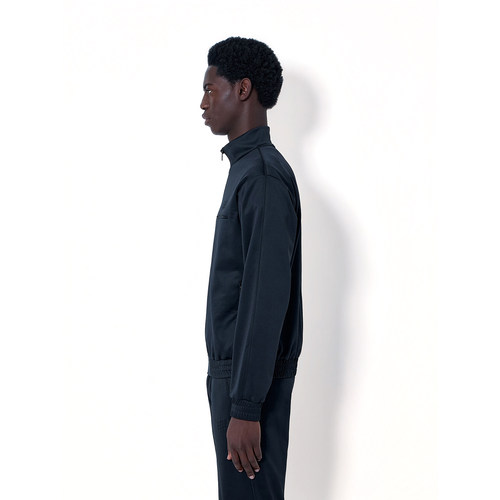 MM6经典数字刺绣多口袋拉链夹克
