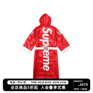 Supreme 出场战袍散打泰拳搏击格斗MMA职业拳击手服男女 拳击披风