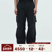 长裤 Juun.J 男士 百搭高街纯色简约多口袋设计日常休闲裤 25FW 秋季