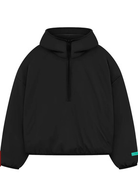 Fear Of God Essentials 24SS Drop2 多色尼龙连帽半拉链棉服夹克