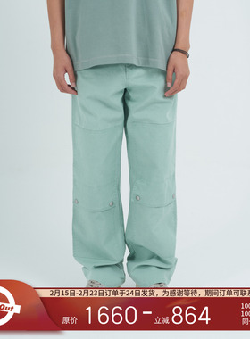 PEACEMAKER OAMC® 25SS 军事风时装夏季男士多口袋纯色休闲长裤