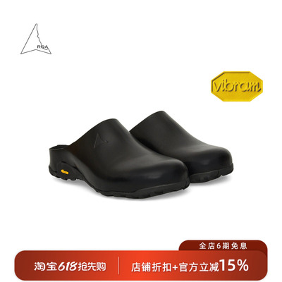 【城市户外】ROA 26SS Fedaia Vibram 底防滑牛皮包头穆勒鞋拖鞋