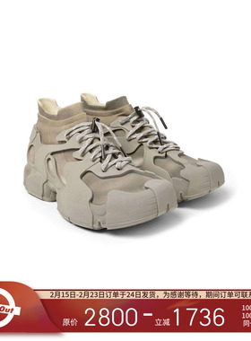 CAMPERLAB 25春夏 CONCEPT(K) 联名Tossu袜套橡胶系带老爹鞋跑鞋