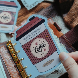 QY 玛奇朵呆卡5孔分隔页A567奇葩M5方方子A5slim手工塑封分隔页