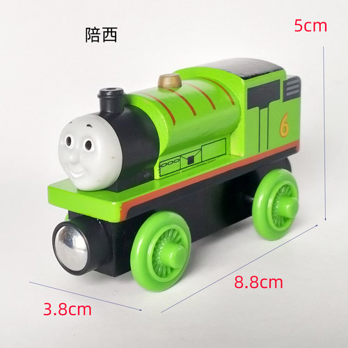 美泰托马斯小火车木质惯性玩具