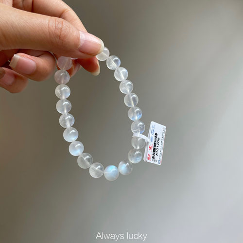 蓝月光人间美物天然水晶闺蜜手链
