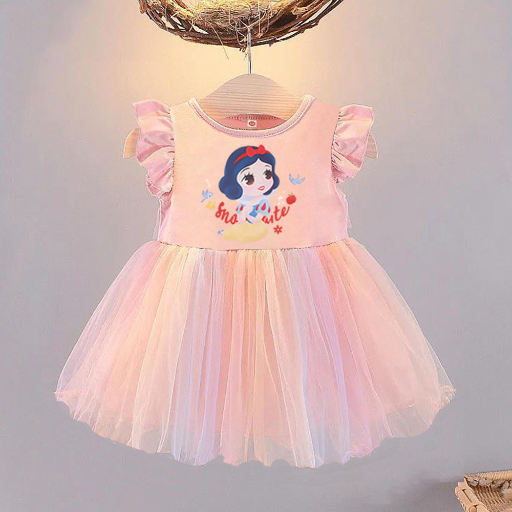 女童连衣裙夏季童装短袖蓬蓬裙儿童公主裙女孩裙子白雪公主洋气,童装/婴儿装/亲子装,连衣裙,淘宝优惠券,粉丝福利购,淘宝优惠卷