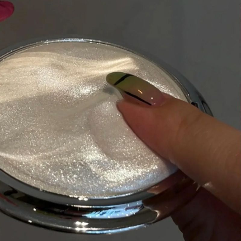 新品高光!这真的不是碎钻吗..软糯麻薯土豆泥超闪亮银白色钻石盘