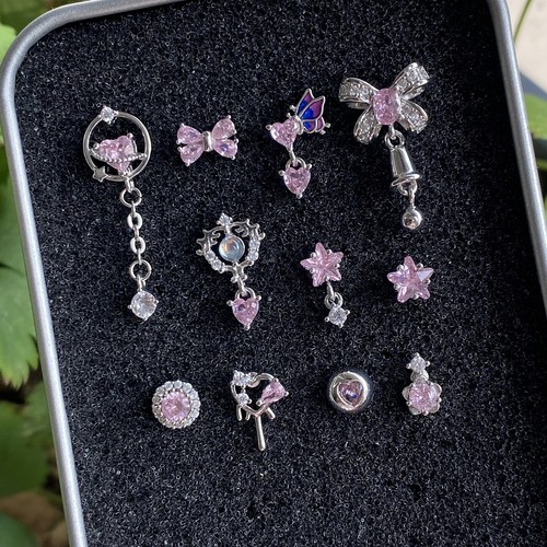 简约百搭小巧无耳洞锆石耳夹