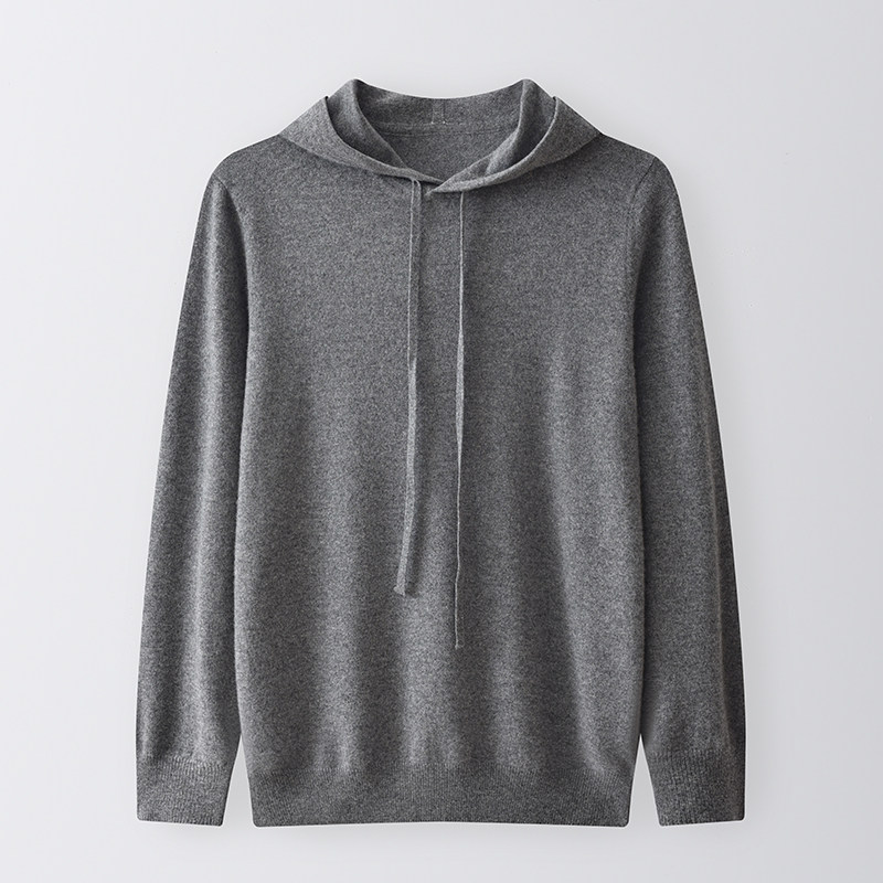 男装纯山羊绒连帽套头打底衫平面拉链带帽针织外套,男装,羊绒开衫,淘宝优惠券,粉丝福利购,淘宝优惠卷