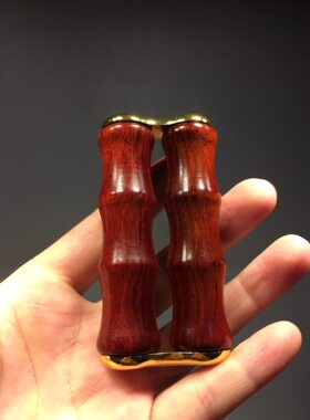 减压滚轮握力器实木手部训练健身