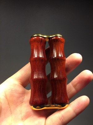 减压滚轮握力器实木手部训练健身