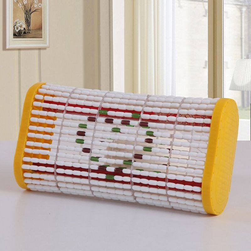 夏天空心凉枕头竹编凉枕成人麻将粒护颈椎保健枕夏季爽单人凉席枕