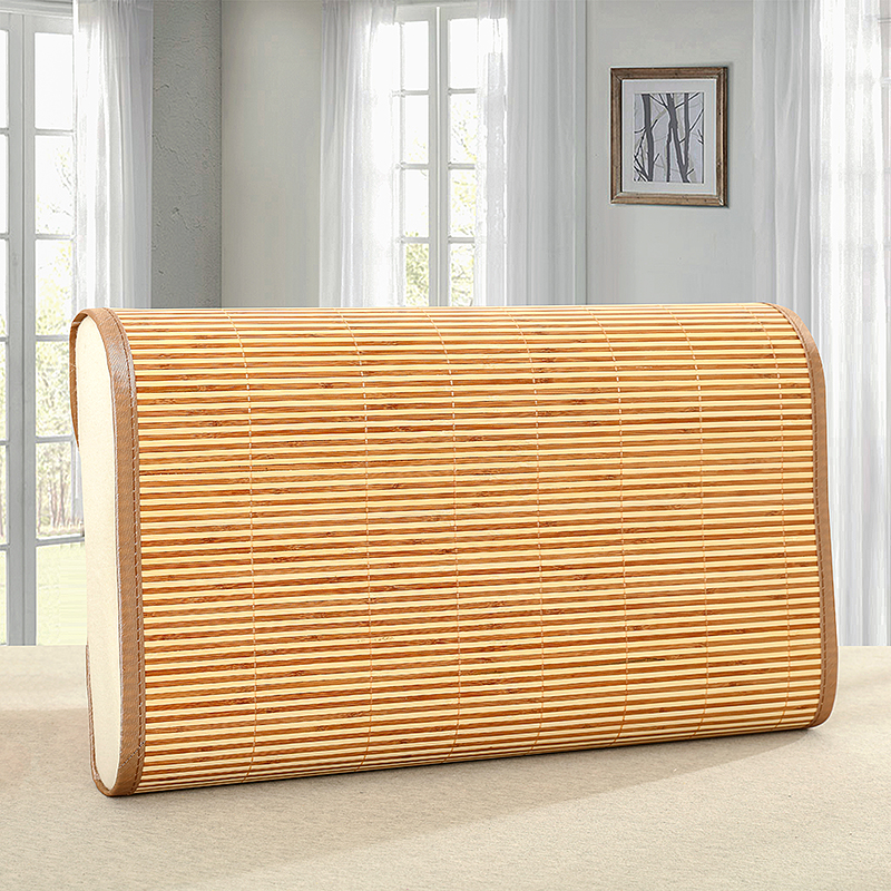 特价夏季凉席枕头片60*40乳胶枕头枕套50*30学生记忆保健竹片枕垫