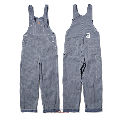 REDCLOUD 赤芸 男女款 条纹背带裤 内搭外穿均可 季节限定 OV2021