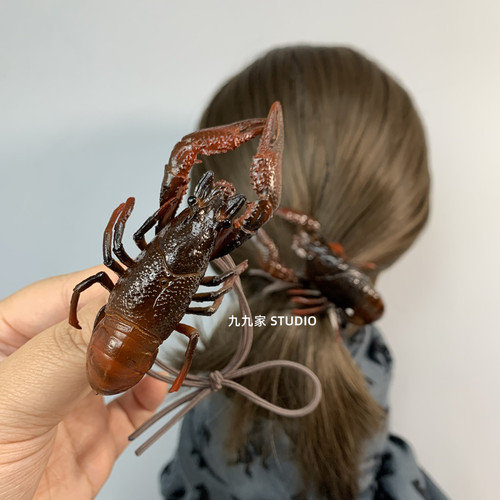 一起来剥只小龙虾发绳