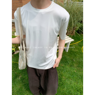 暗恋标本 短袖 面料手感YYDS 款 内搭男生 正肩显身材经典 白口阳