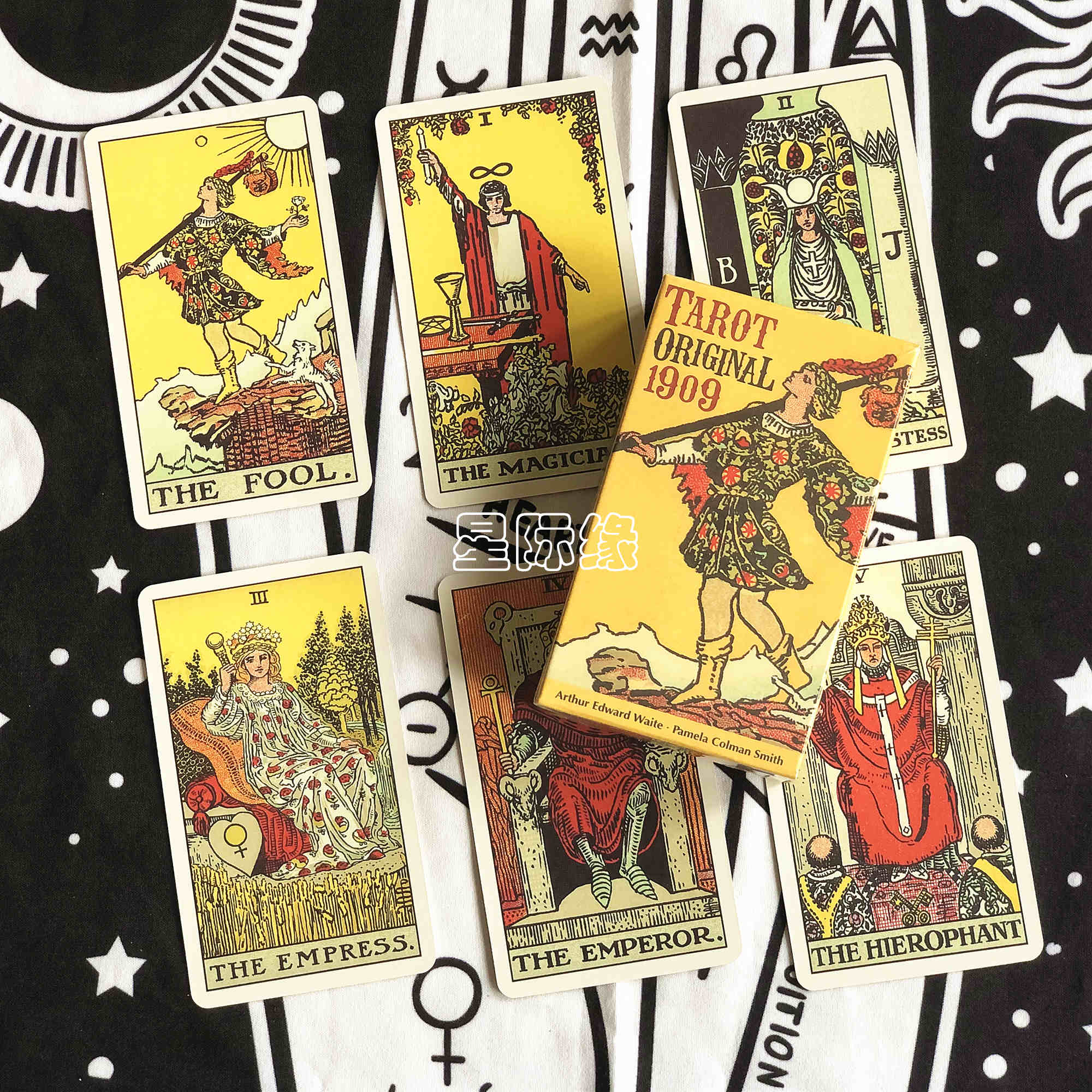 包邮 tarot original 1909原始韦特塔罗牌 英文伟特桌游纸卡牌