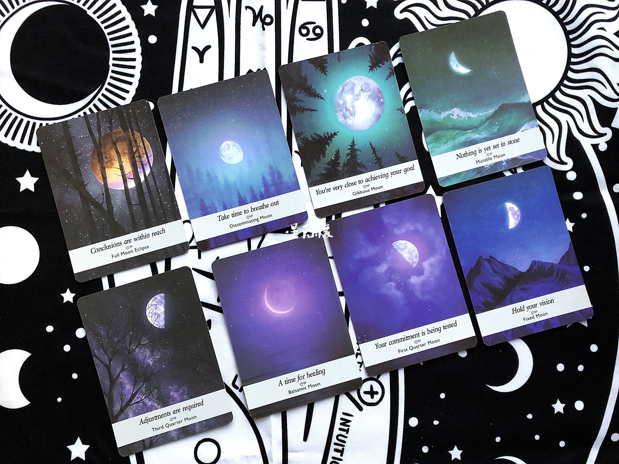 现货 moonology oracle cards月相卡月亮神谕卡英文桌游牌 赠翻译