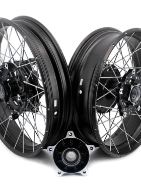 VMX-Racing 改装钢丝轮组真空胎适配宝马 F750GS/ADV 钢圈轮毂