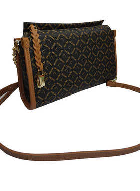 沙驰女包2024新款时尚百搭单肩斜挎小方包高级感轻奢CC0951-2FY