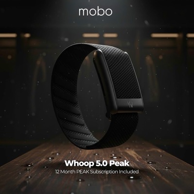 美国直邮WHOOP 5.0/MG智能运动手环12个月会员健康监测追踪器防水