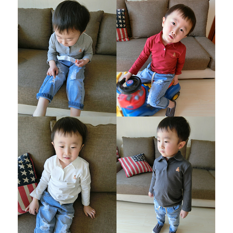 Chemise garcon à manche longue - Ref 2075838 Image 1