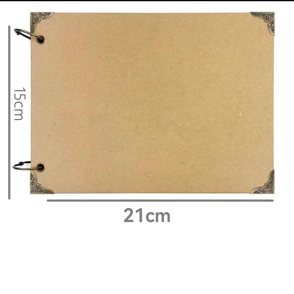 牛皮纸相册本diy手工制作纪念册成长自制情侣拍立得生日相簿影集