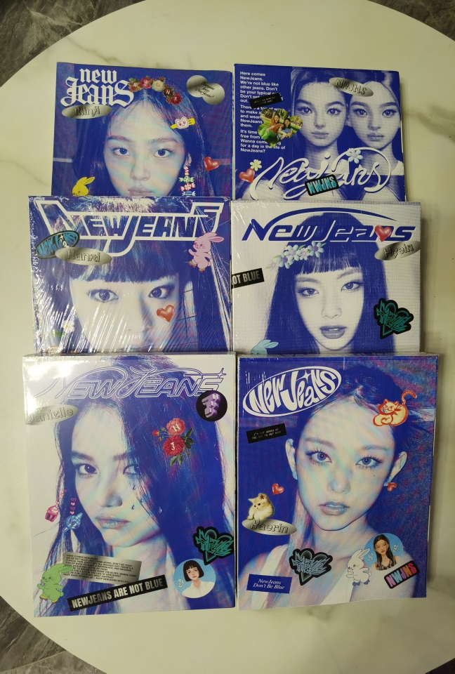 出国内现货 new jeans 单封未拆 鲸蓝书未拆 鲸全员bluebook蓝书