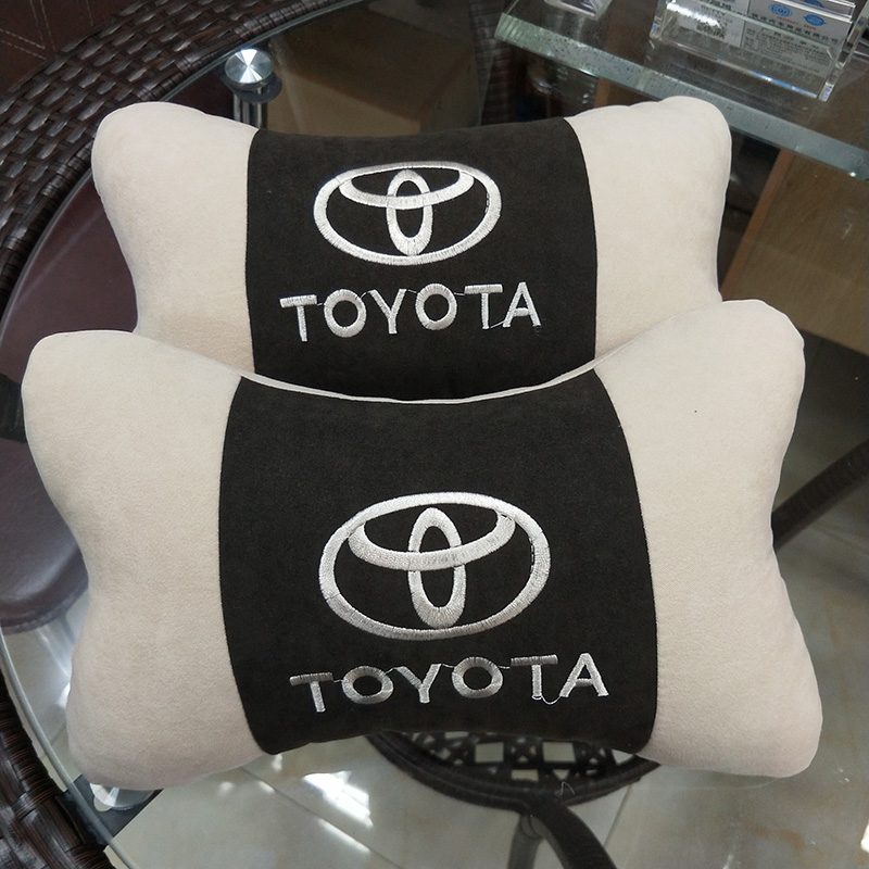 适用于新卡罗拉丰田雷凌RAV4改装头枕颈枕靠枕汽车用品2个装