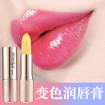 雪菲伊人胡萝卜素变色唇膏滋润保湿补水妈妈女士口红唇彩一件代发