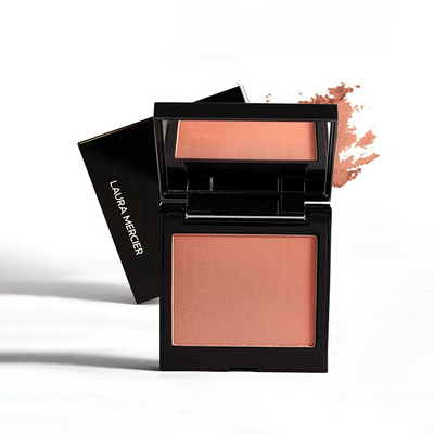 好价！粉质天花板~Laura mercier/罗拉腮红GINGER哑光单色低饱和