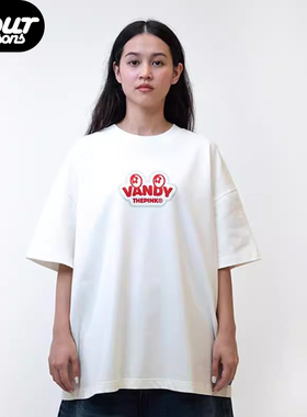 【四季】vandy thepink 25ss新品草莓短袖T恤夏休闲圆领男女同款