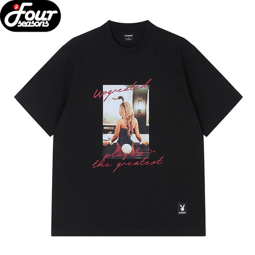 UPGREATED联名兔女郎短袖T恤