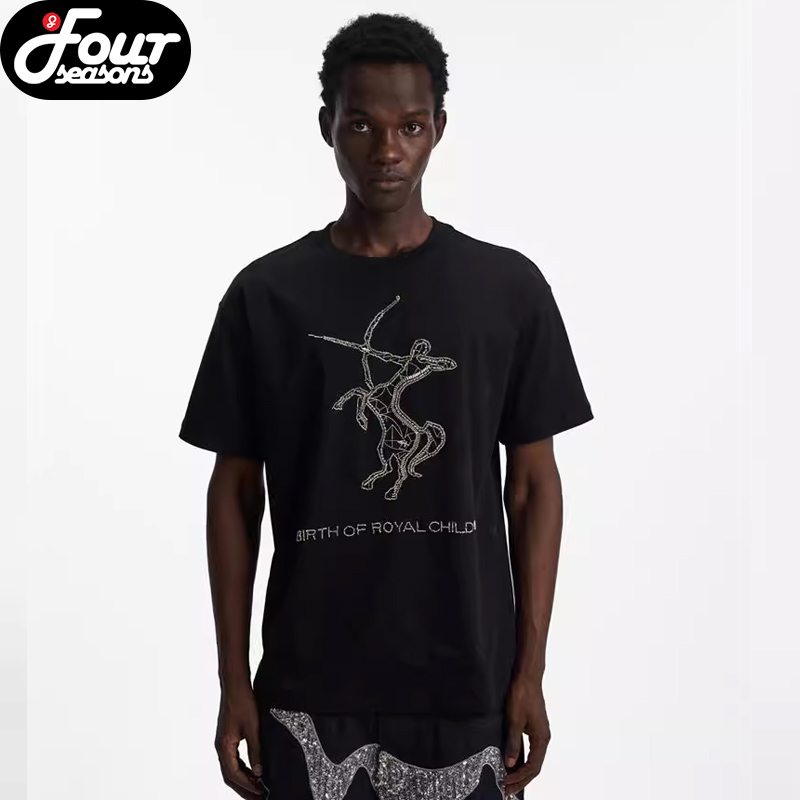 BORC天秤座星座短袖T恤