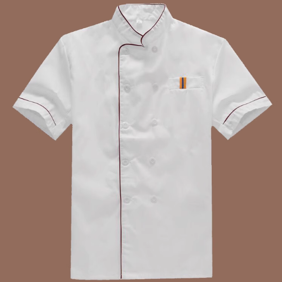 酒店厨师服短袖夏季工作服长袖男女饭店厨房后厨餐饮服装薄款上衣
