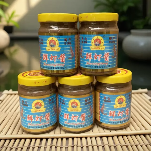 台山特产虾子酱美味虾酱广东虾仔酱臭虾酱咸蟹酱佐餐鲜美拌饭酱