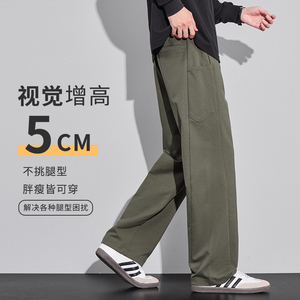 秋冬设计感工装长裤美式休闲卫裤男设计感弯刀斜纹西裤3606/特p40图片
