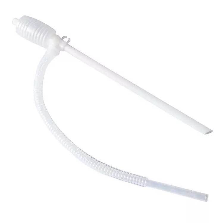 漂白水洁厕精软抽泵抽吸液体手动抽泵抽液器塑料带软管抽子管抽器