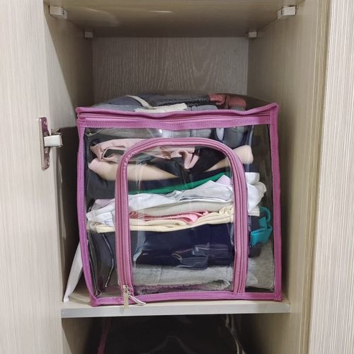 透明加厚被子衣服收纳拉链袋家用