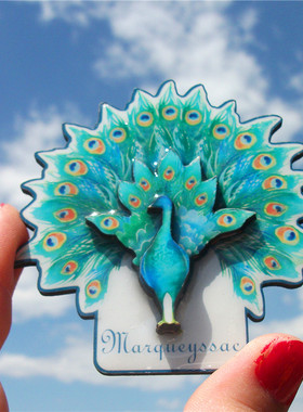 法国当地冰箱贴 Marqueyssac花园 Les jardins des Marqueyssac