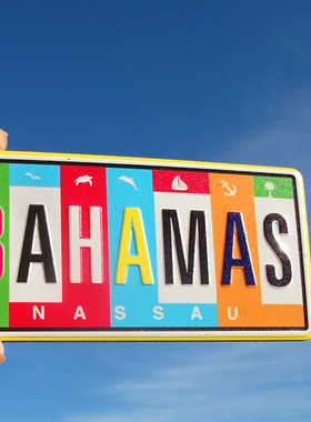 巴哈马 BAHAMAS 首都 NASSAU 当地购买冰箱贴